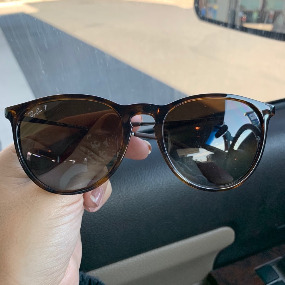 RayBan Erika sunglasses in tortoise color